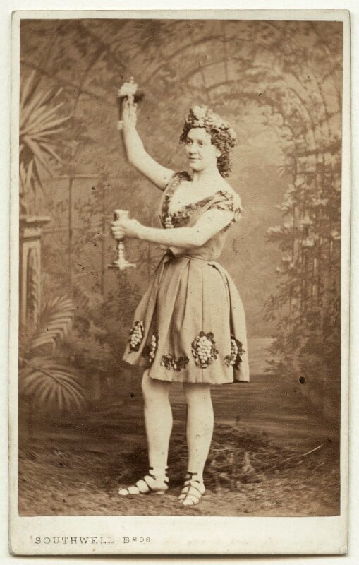 Fanny wright (mrs williams) as bacchus in 'bacchus and ariadne' npg x27549