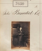 Sir Julius Benedict NPG Ax57489