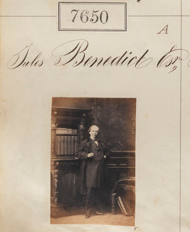 Sir julius benedict npg ax57489