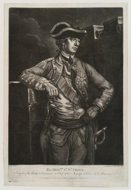 William howe, 5th viscount howe npg d19390