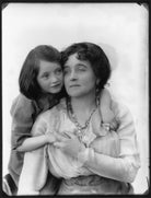 Eva Moore with her daughter Jill Esmond NPG x102200