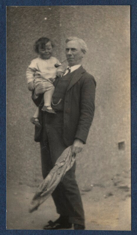 John conrad russell, 4th earl russell; bertrand russell npg ax141968