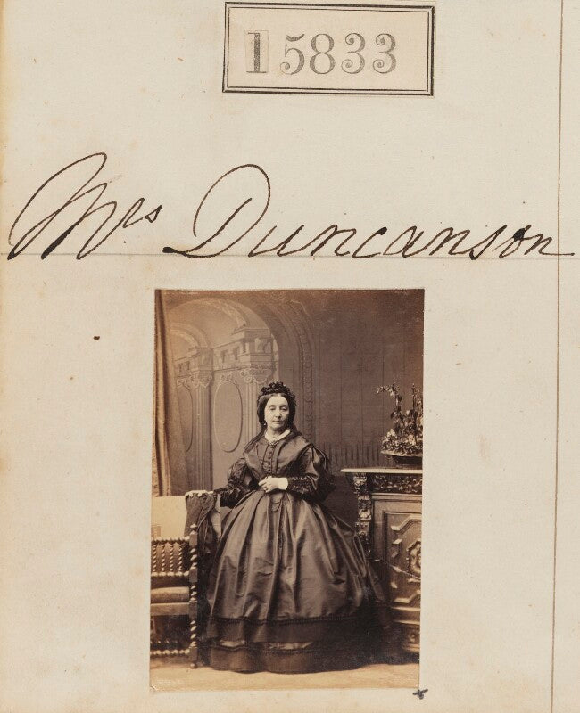 Mrs duncanson npg ax63763