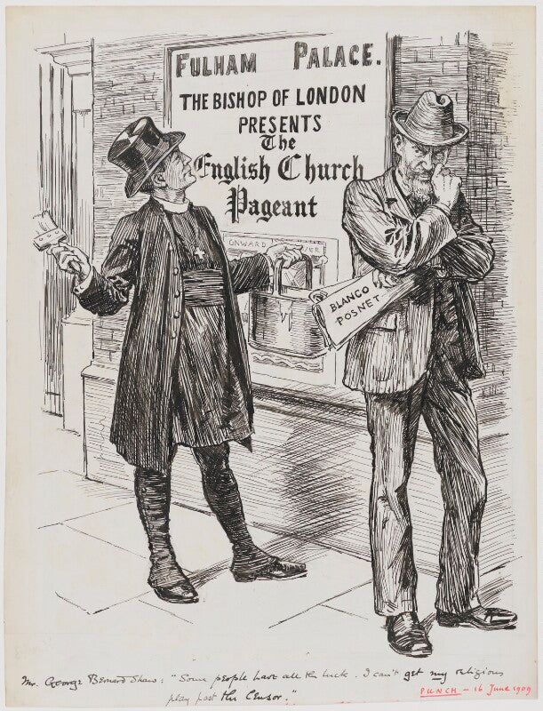 Arthur foley winnington ingram; george bernard shaw npg d1181
