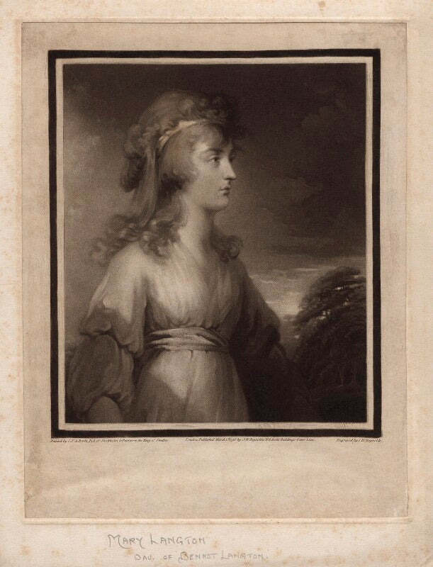 Mary langton npg d3535