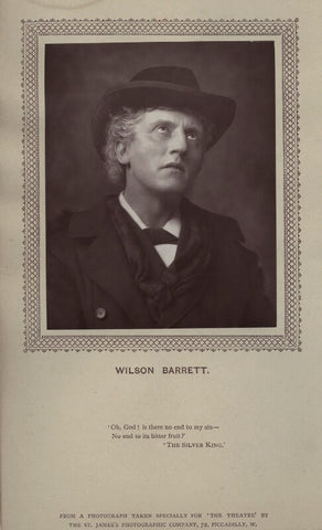 Wilson Barrett (William Henry Barrett) NPG x135389