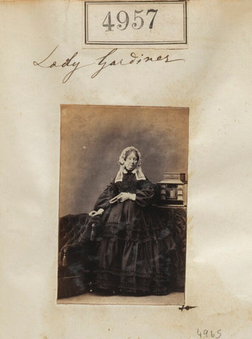 Caroline Mary (née Macleod), Lady Gardiner NPG Ax54965