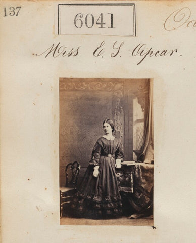 Miss E.S. Apcar NPG Ax55995