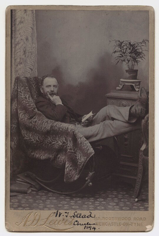 William thomas stead npg x12924