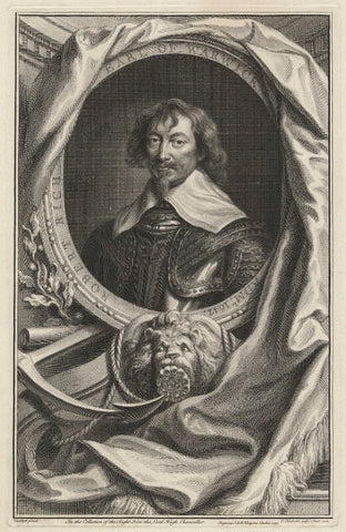 Robert Rich, 2nd Earl of Warwick NPG D37866