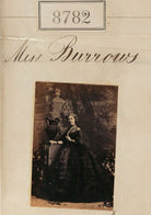 Miss Burrows NPG Ax58605