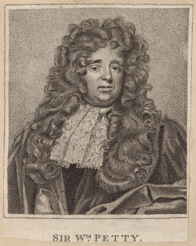 Sir william petty npg d30056