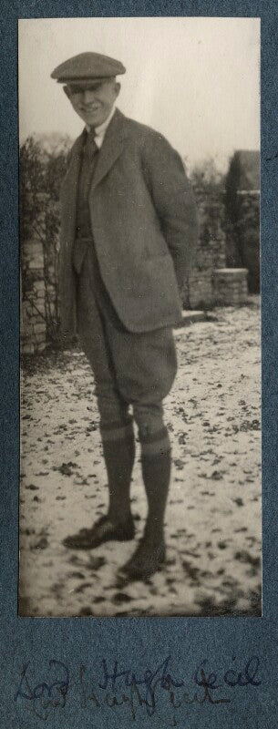 Hugh richard heathcote gascoyne cecil, baron quickswood npg ax142386