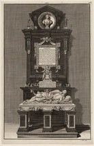 Monument to Francis Cottington, 1st Baron Cottington and Anne Cottington (née Meredith), Lady Cottington NPG D26485
