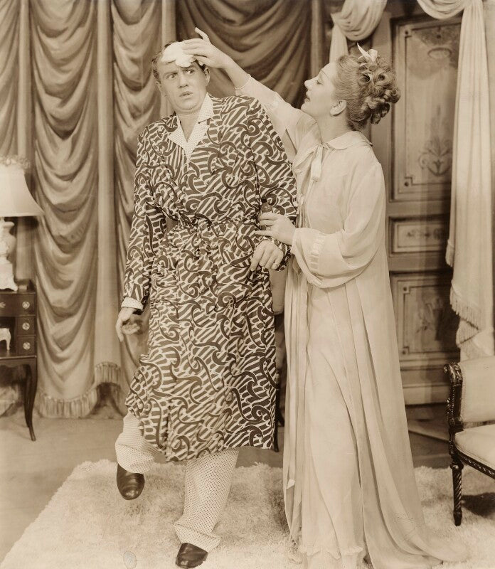 Graham payn and gertrude lawrence in 'ways and means' npg x135855