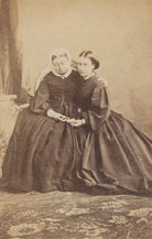 Queen Victoria; Princess Helena Augusta Victoria of Schleswig-Holstein NPG Ax196519