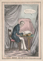 Arthur Wellesley, 1st Duke of Wellington ('The Sign Manual') NPG D48814