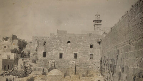 'The Wailing Wall' (Jerusalem, Israel) NPG Ax183236