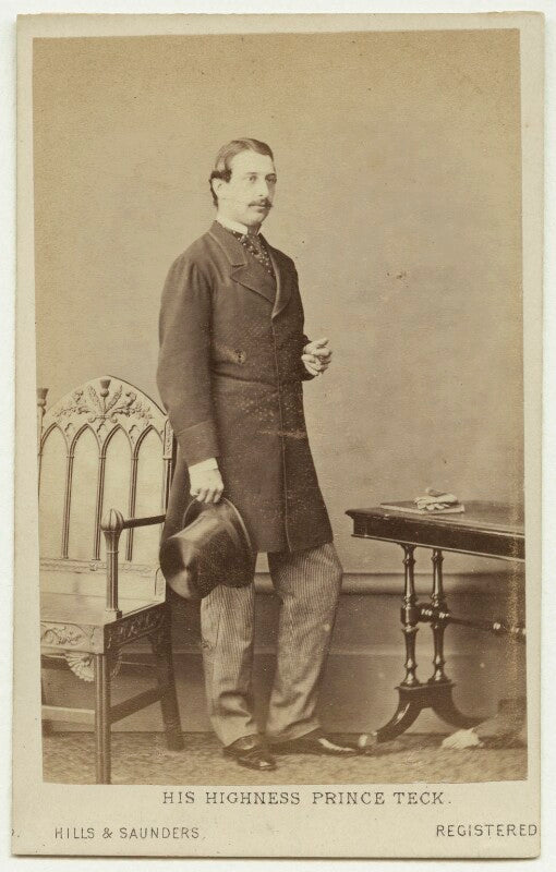 Prince francis, duke of teck npg x29296