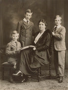 Donald Maclean; Ian Lockarbie Maclean; Gwendolen Margaret (née Devitt), Lady MacLean; Andrew Ewen Maclean NPG x83711