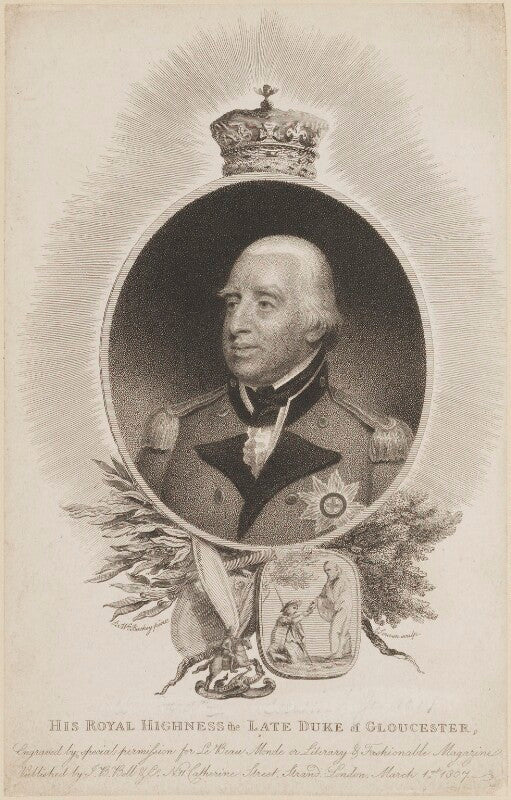 Prince william henry, 1st duke of gloucester and edinburgh npg d14889