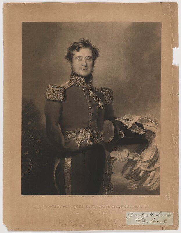Fitzroy james henry somerset, 1st baron raglan npg d41826