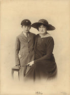 Stephen Tennant; Pamela Grey (née Wyndham, later Lady Glenconner), Viscountess Grey of Fallodon NPG x132857