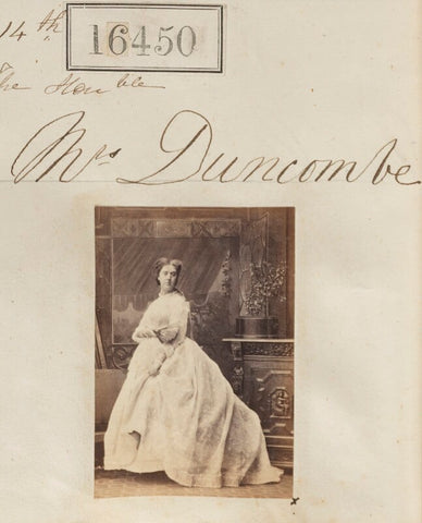 Hon. Mrs Duncombe NPG Ax64362