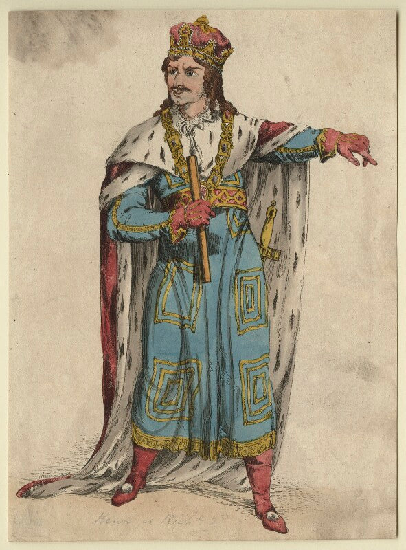 Edmund kean as richard ii npg d21259