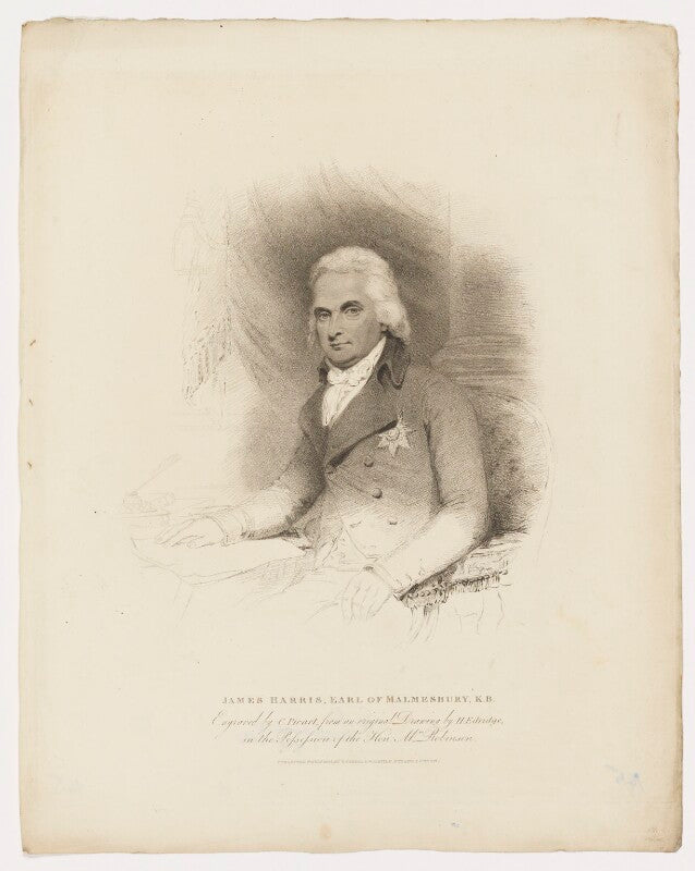 James harris, 1st earl of malmesbury npg d38167