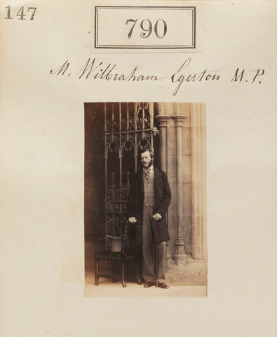 Wilbraham Egerton, 1st Earl Egerton NPG Ax50399