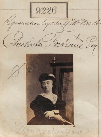 'Reproduction by order of Mrs Nosolt' NPG Ax59048