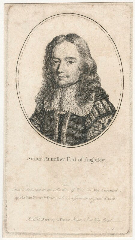 Arthur annesley, 1st earl of anglesey npg d29504
