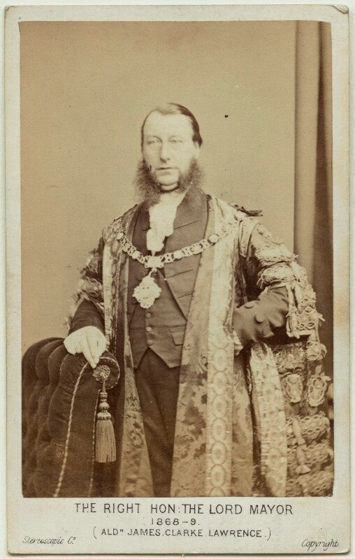 Sir james clarke lawrence, 1st bt npg ax8602