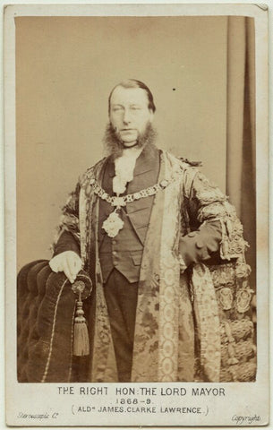 Sir James Clarke Lawrence, 1st Bt NPG Ax8602