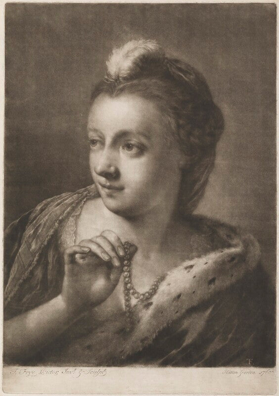 Young girl wearing feather in her hair npg d11301