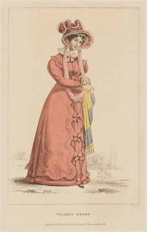 'walking dress', november 1826 npg d47582