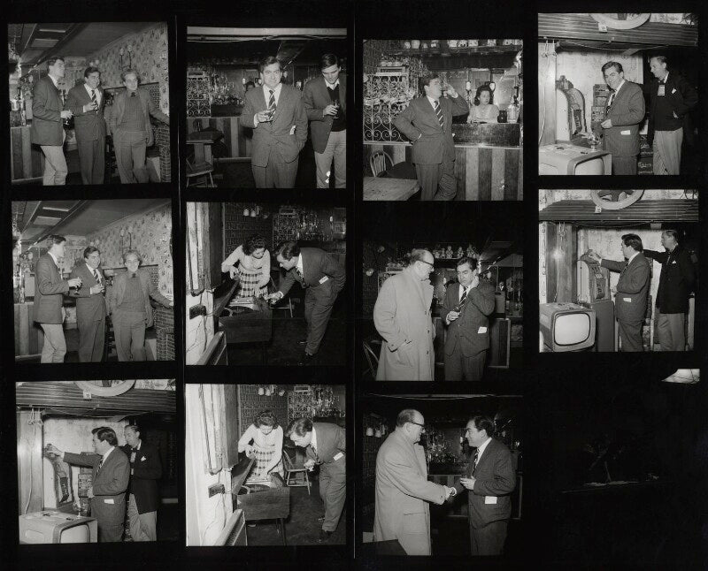 Tony hancock and the cast and crew of 'hancock' npg x125123