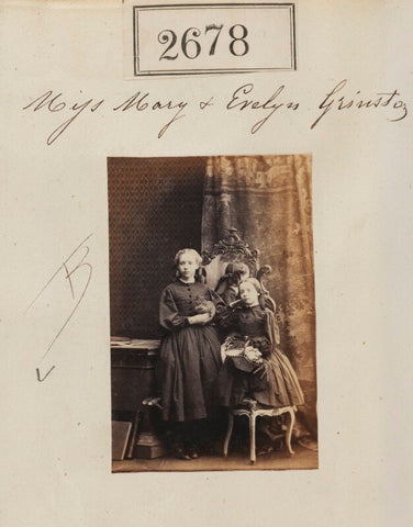 Mary Green (née Grimston); Evelyn Horatia Pryor (née Grimston) NPG Ax52067