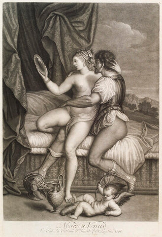 'Loves of the Gods': Mars and Venus NPG D11713