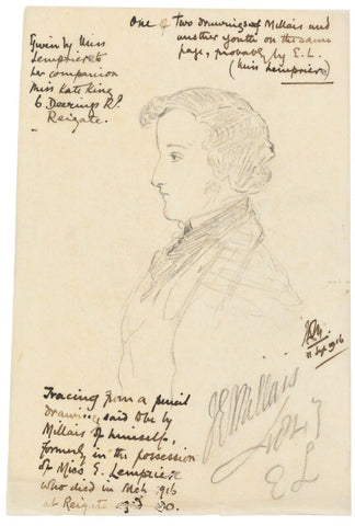 Sir John Everett Millais, 1st Bt NPG D42650