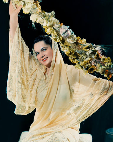 Begum Om Habibeh Aga Khan III (née Yvette Labrousse) NPG x222484