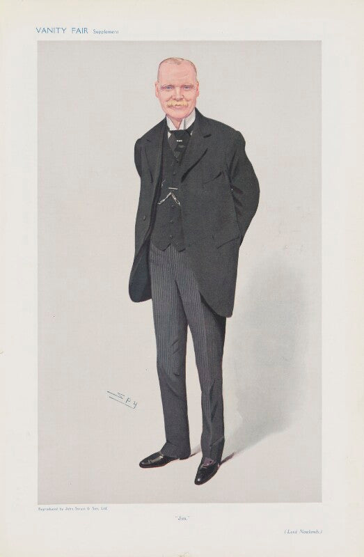 James henry cecil hozier, 2nd baron newlands ('men of the day. no. 1170. "jim."') npg d45484