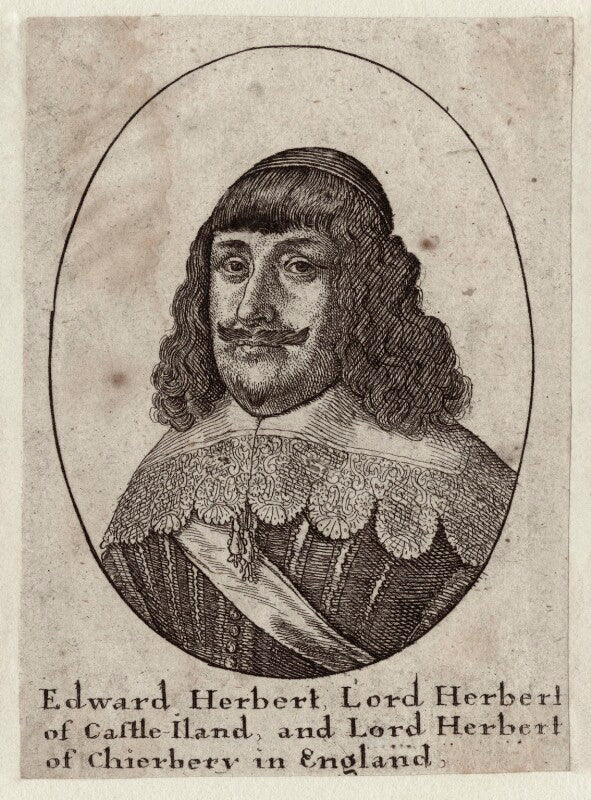 Edward herbert, 1st baron herbert of cherbury npg d26653