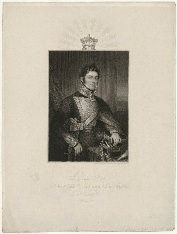 Richard grenville, 2nd duke of buckingham and chandos npg d32300