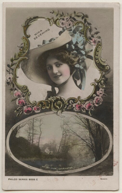 Nina sevening as miss powerscourt in 'a country girl' npg x198022