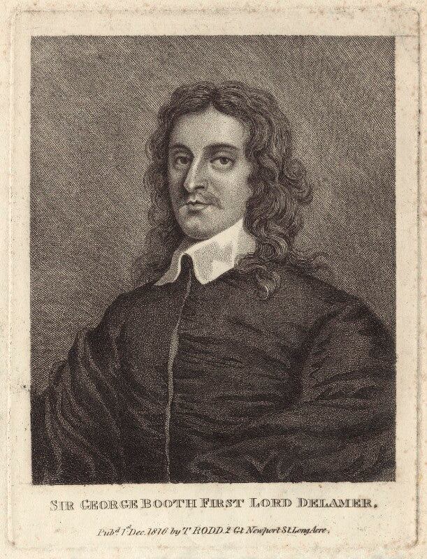 George booth, 1st baron delamer npg d29971