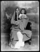 Christine Silver with child NPG x102656