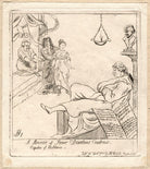 Edmund Burke and unknown man, woman and girl ('A reverie of Prince Demetrius Cantemis') NPG D9664