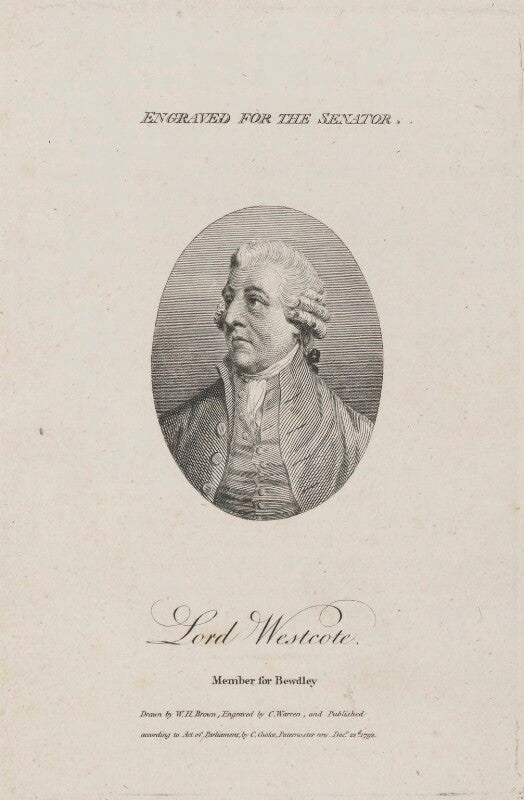 Sir george fulke lyttelton, 2nd bt npg d14713